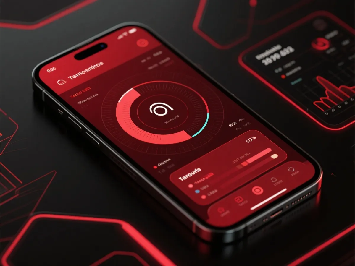 Mobile app visual